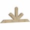 Ekena Millwork Saratoga Rough Sawn Timber Gable Bracket, Douglas Fir, 84"W x 31"H x 4"D x 6"F, 9/12 Pitch GBW084X31X0406SAR00RDF - alternate 3
